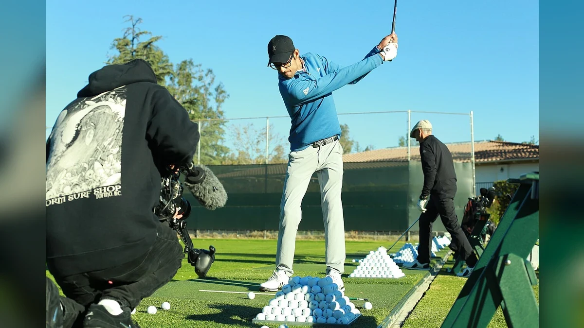 Golfmotiv för faktaprofilen om Akshay Bhatia