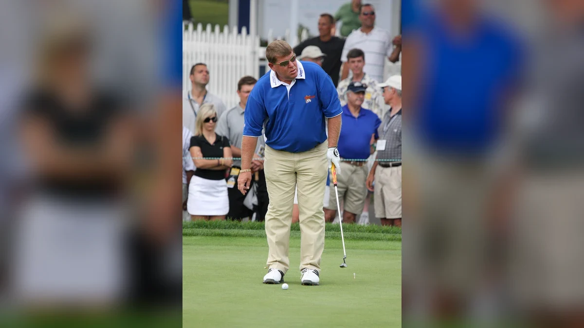 Golfmotiv för faktaprofilen om John Daly