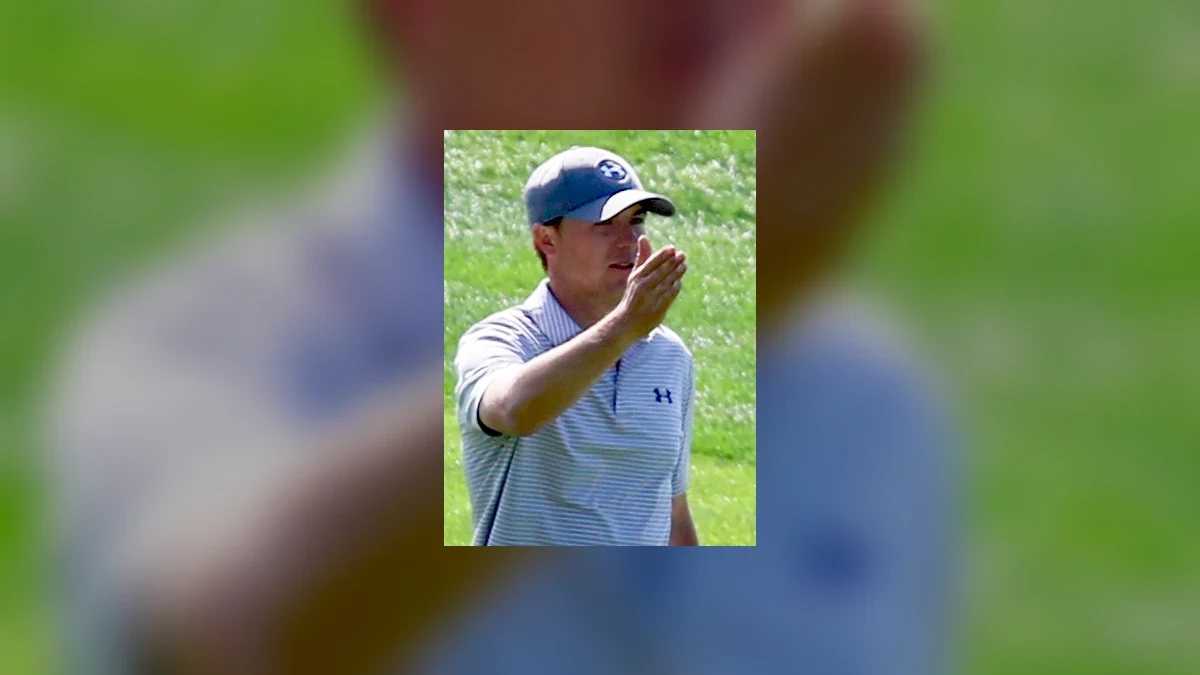 Golfmotiv för faktaprofilen om Jordan Spieth