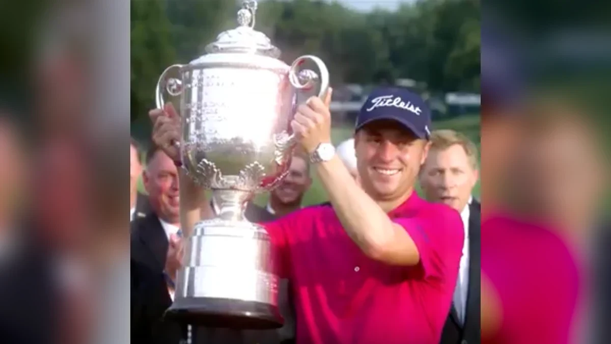 Golfmotiv för faktaprofilen om Justin Thomas