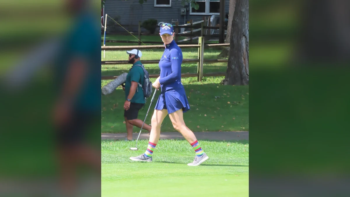Golfmotiv för faktaprofilen om Madelene Sagström
