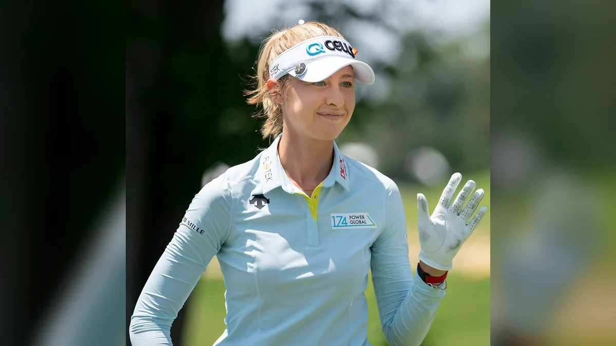 Golfmotiv för faktaprofilen om Nelly Korda
