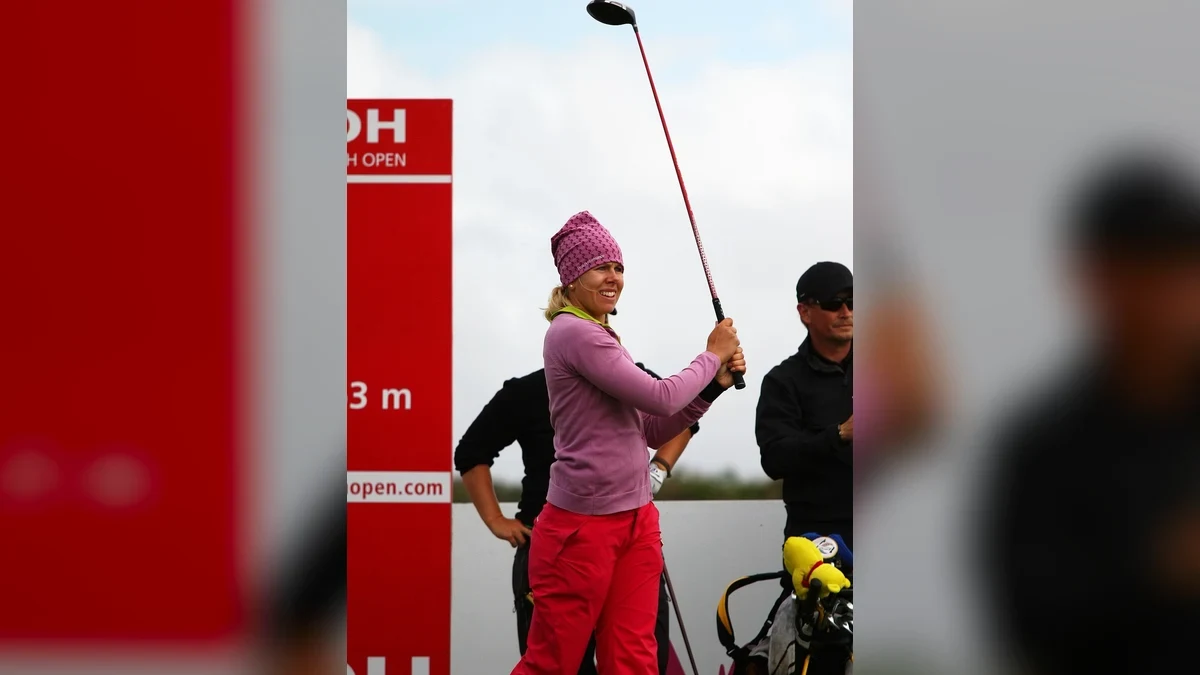 Golfmotiv för faktaprofilen om Pernilla Lindberg