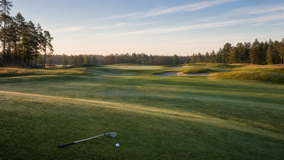 Golfmotiv för faktaprofilen om Vincent Norrman