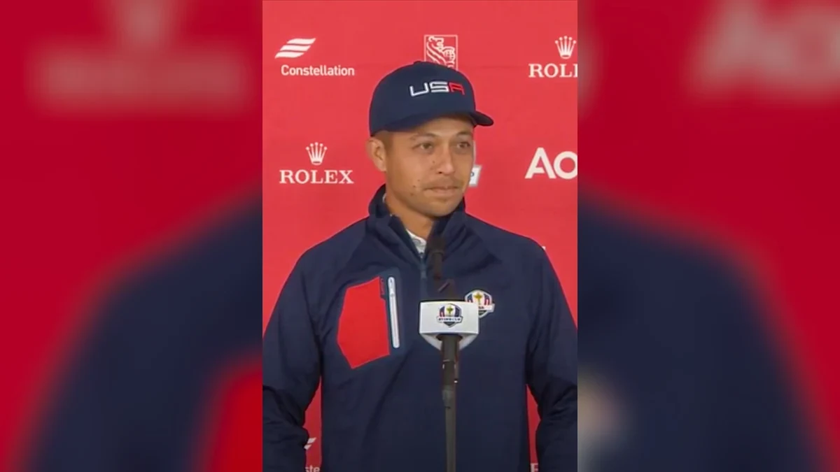Golfmotiv för faktaprofilen om Xander Schauffele