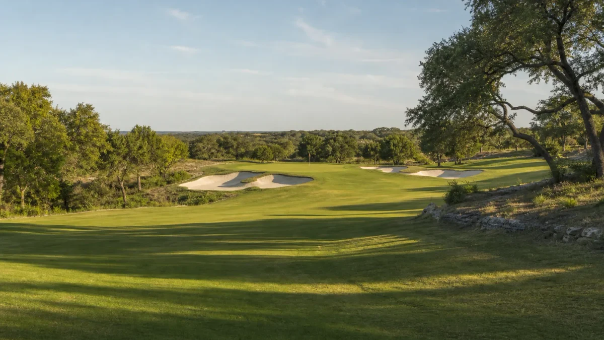 Golfbana i San Antonio, Texas, spelplats för Valero Texas Open