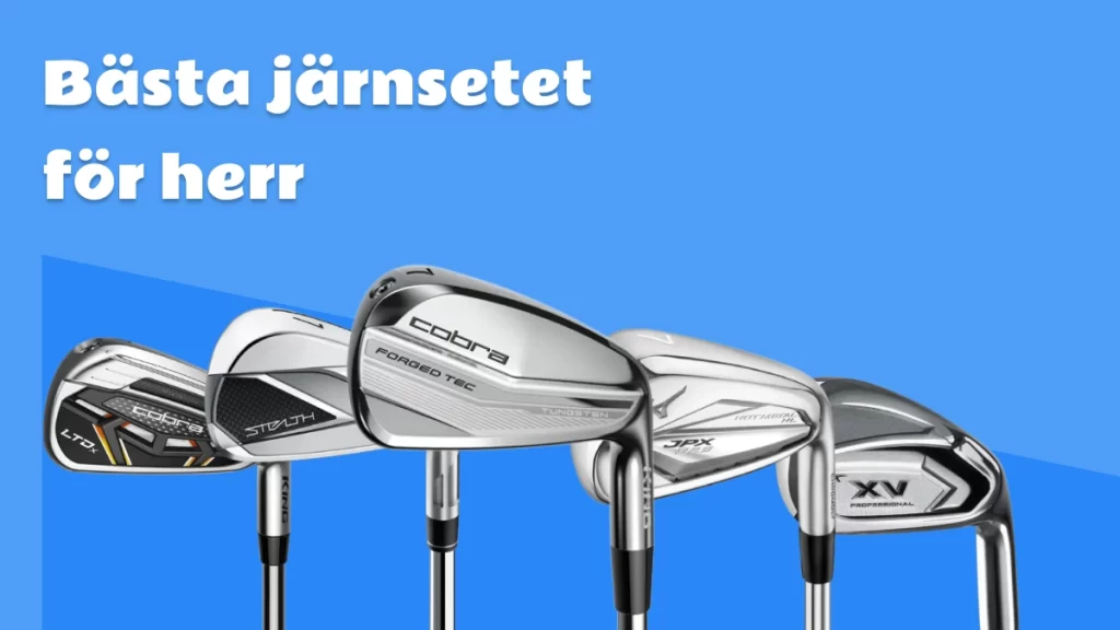 Bästa järnset golf herr