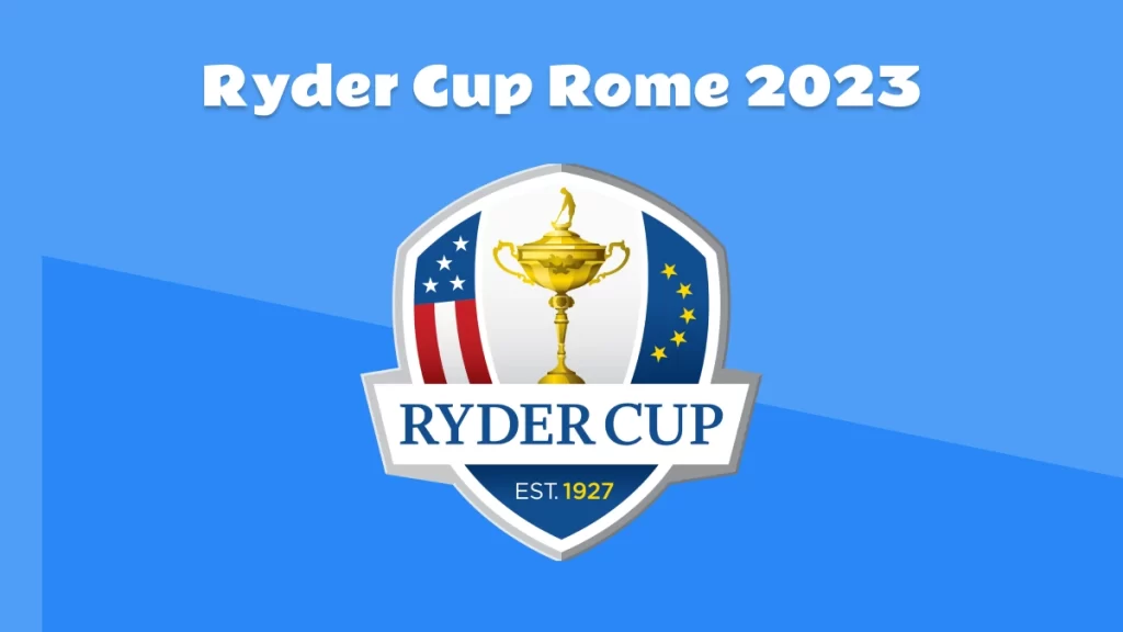 Ryder Cup Rom 2023 på tv