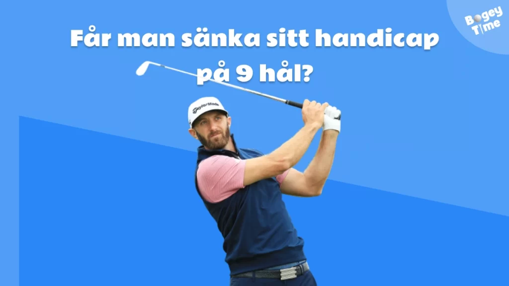 Sänka handicap 9 hål